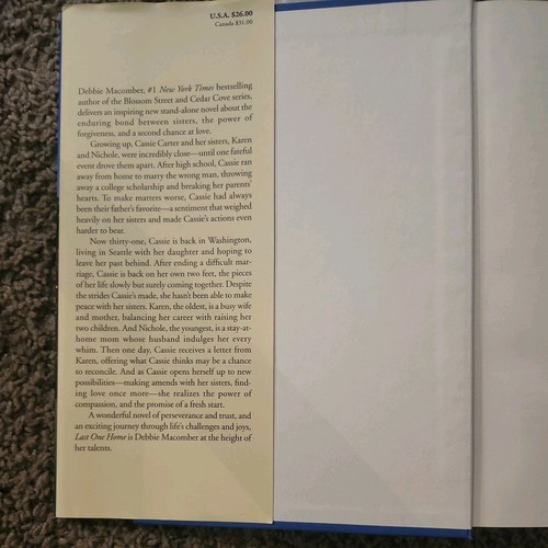 Last One Home : A Novel by Debbie Macomber (2015, Hardcover) - Picture 3 of 4