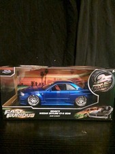 JADA TOYS BRIAN'S NISSAN SKYLINE GT-R FAST FURIOUS BLUE