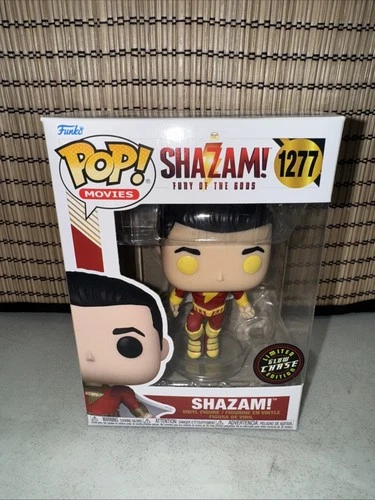 Funko Pop! DC Universe - Shazam! #1277 Glow Chase Vinyl Figure Shazam