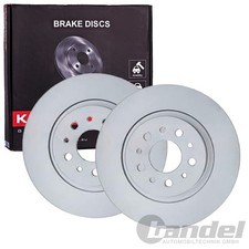 2x KAMOKA BREMSSCHEIBEN 276mm VOLL HINTEN passend für ALFA ROMEO 147 156 GT |
