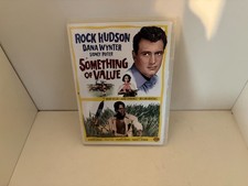 SOMETHING OF VALUE rare dvd SIDNEY POITER Rock Hudson 1957 MINT