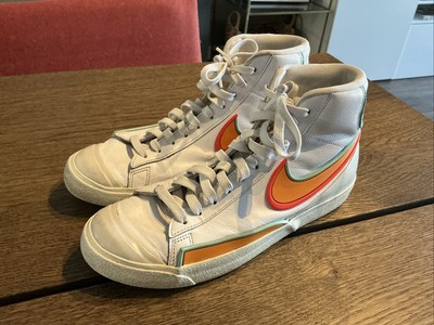 Nike Blazer Mid '77 Infinite 'White Kumquat' DA7233-100 Men's Shoes 8 Sneakers