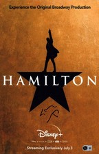 LIN MANUEL MIRANDA SIGNED HAMILTON BROADWAY LEGEND ALEXANDER 11X17 PHOTO BAS COA