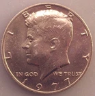 1977 Kennedy P Half Dollar - BU - Uncirculated qqwuwt