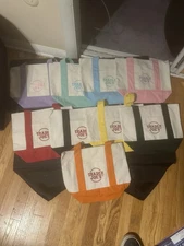 Trader Joe’s Mini Canvas Tote Bag Full set