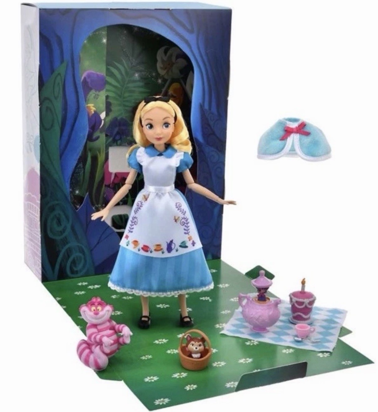 Alice in Wonderland Story Doll Set Japan Exclusive Retired N