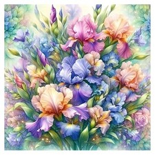 Diamond Painting Kits for Adults-Flowers Diamond Art Kits for B20140