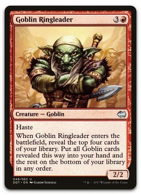 Goblin Ringleader #48 (NM) Merfolk vs Goblins DDT Magic MTG
