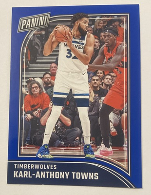 #ad #ad 2024 Panini Black Friday Karl Anthony Towns #d 46 50 Blue SP Insert Knicks $8.99