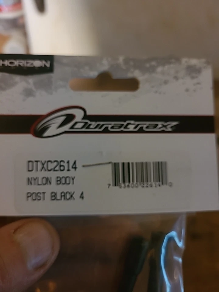 Duratrax DTC2614 Nylon Body Post. Black - Image 3 of 3