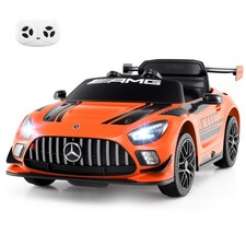 12V Kids Powered Ride on Car Benz GT3 with Spoiler Orange