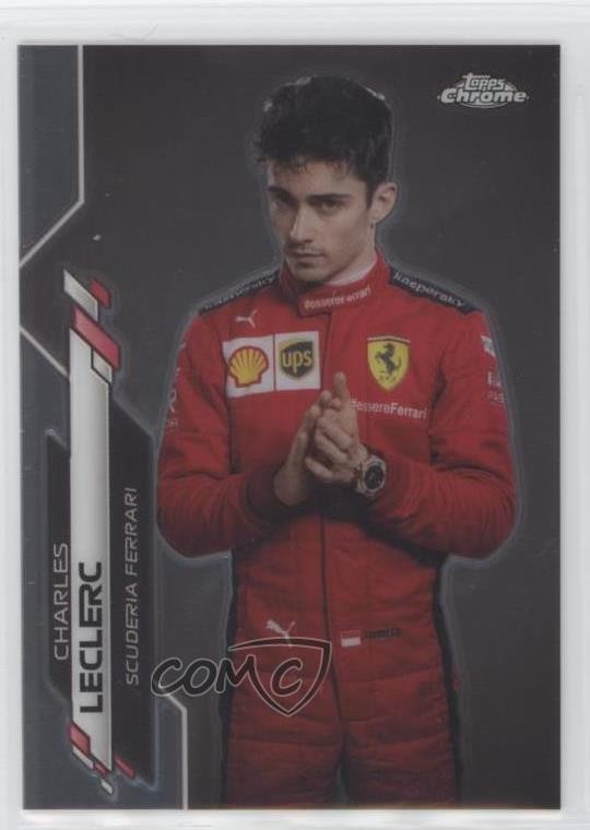 2020 Topps Chrome Formula 1 F1 Racers Charles Leclerc #4 0s2