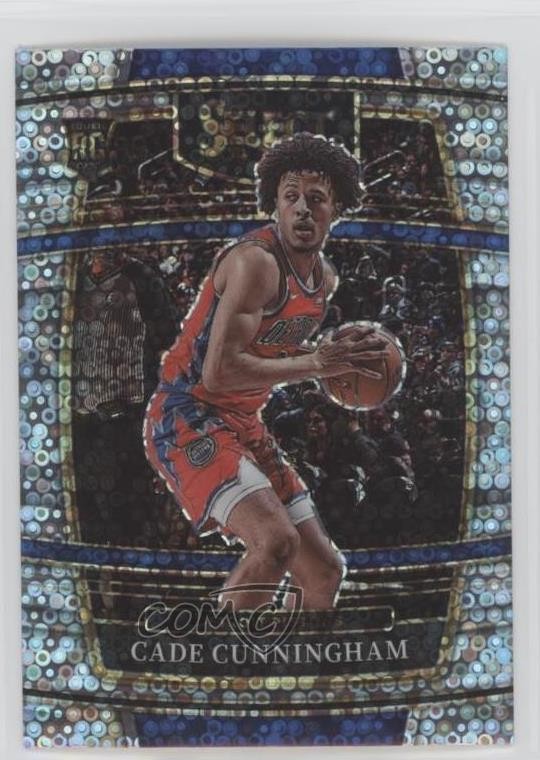 2021-22 Panini Select Concourse Disco Prizm Cade Cunningham #11 0kr0