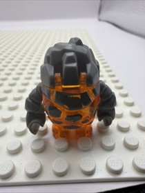 Lego Firerox Rock Monster Minifigure Trans-Orange / Gray Power Miners 8960 Pm002