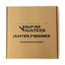 Dark Gate Board Game Hunter Freebies (Kickstarter Stretch Goals) Box VG+/NM