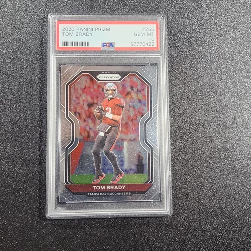 2020 Panini Prizm Tom Brady #255 Psa10