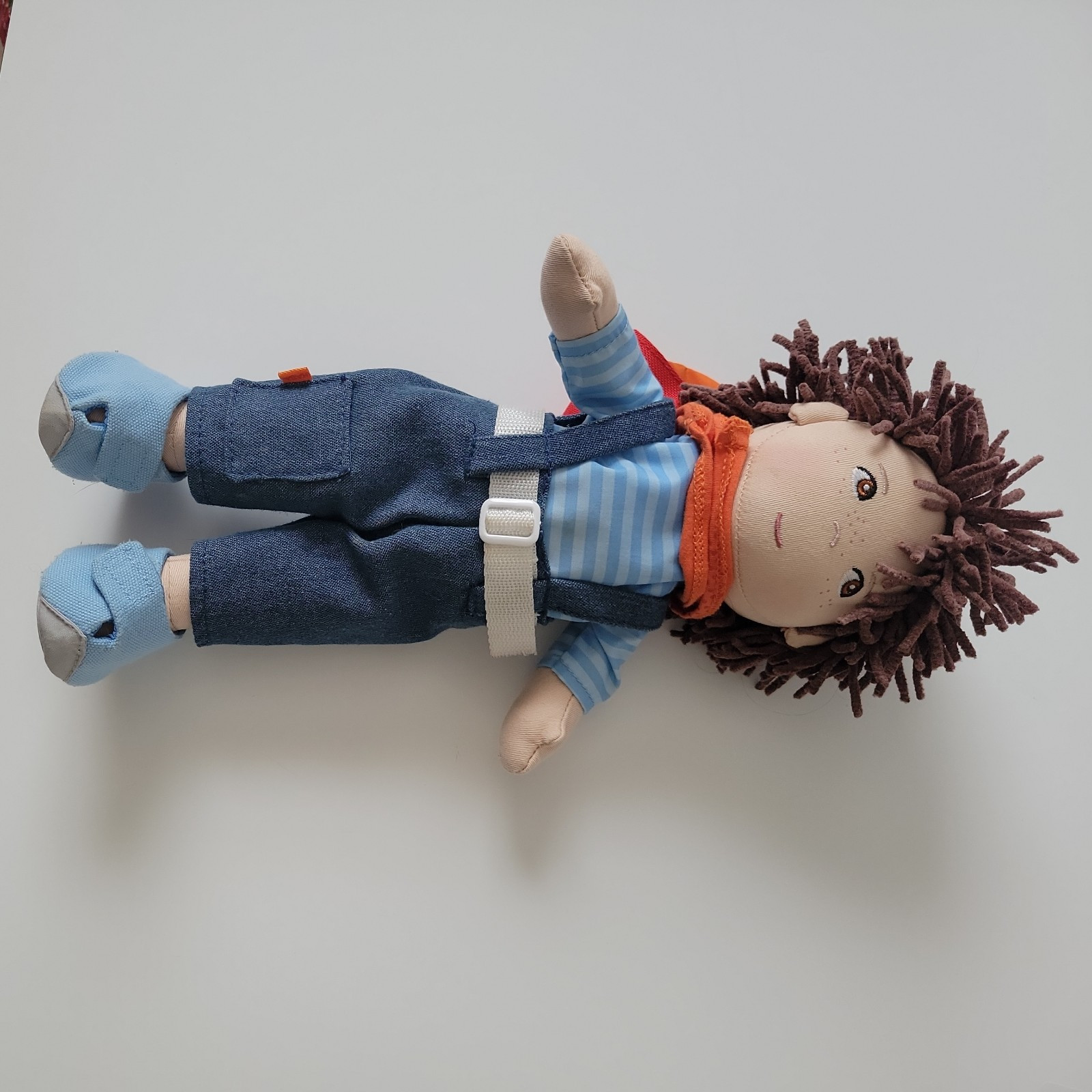 12 inch HABA Graham Boy Doll Brown Hair with Removable Outfi