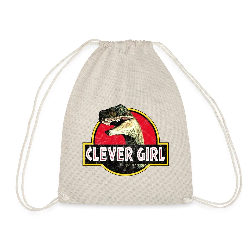 Jurassic World Raptor Clever Girl Turnbeutel