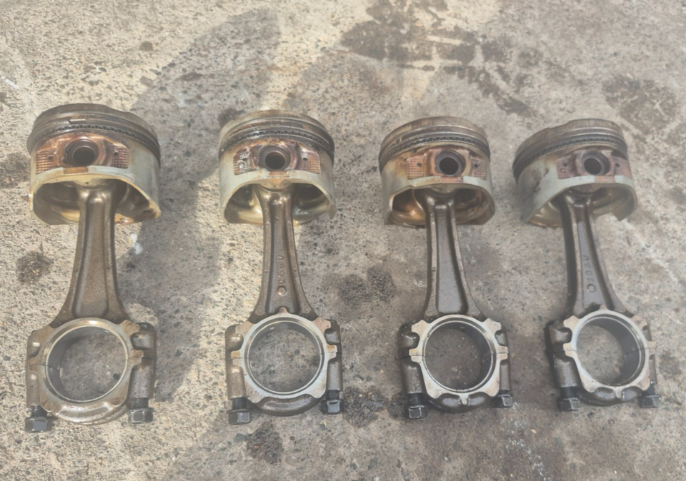Mk2 Toyota MR2 Turbo Gen2 3SGTE Engine Short Block Rods & Pistons SW20 ...
