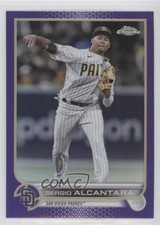 2022 Topps Chrome Update Purple Refractor Sergio Alcantara #USC162 1d0j