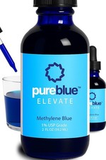 PureBlue 1% USP Grade Methylane Blue – Antioxidant - 2 fl.oz *SEALED*