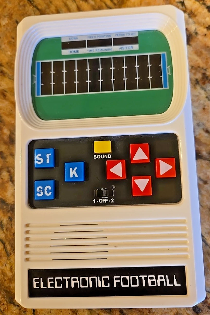 Basic Fun Retro Handheld Football Electronic Game