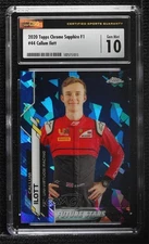 2020 Topps Chrome Sapphire Edition Formula 1 Callum Ilott CSG 10 Gem Mint vi4