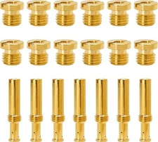 19 Pieces Jet Assortment Kit Carburetor Replacement Parts for S&S Cycle... 