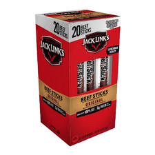 Jack Link's Original Beef Sticks 0.92 oz 20 pk Free  Fast Shipping
