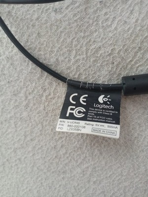 Logitech QuickCam USB Webcam V-UCR45 1.3 MP RightLight   funktionsfähig