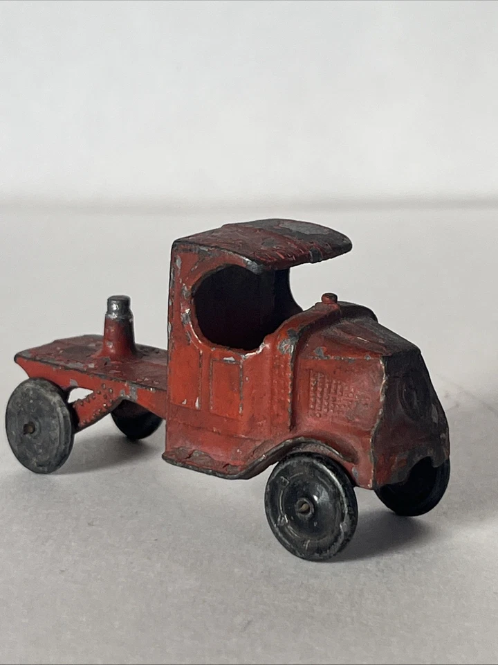 Vintage Tootsietoy 1940 Mack Red Foto 2 de 4