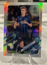 ⚽️2020-21 TOPPS CHROME CL REFRACTOR 37 Charles De Ketelaere - Club Brugge RC