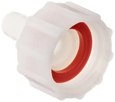 Valve & Coupling TCF73 Nylon Tuff-Lite Fitting, Short Shank Coupling, 3/4" GHT F