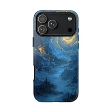 Phone Ink - Case for iPhone/Galaxy/Pixel - Otherworld Swirling Stars