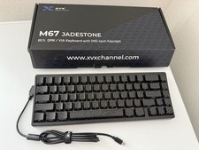OPEN BOX - XVX M67 JadeStone Wireless Keyboard 65% QMK VIA with IMD-tech Keycaps