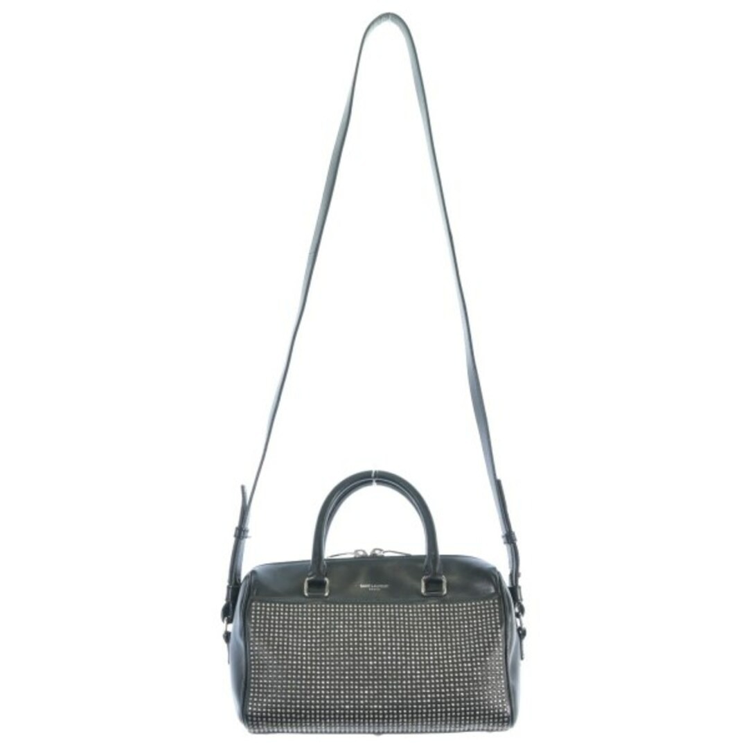 Borsa SAINT LAURENT PARIS Boston nera borsa compatta ma spaziosa a 2 vie