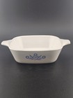Vintage Corning Ware 1¾ Cup Baking Dish Blue Cornflower — photo 1