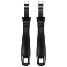 2 PCS BBQ Platter Grill Grate Lifter Tool Barbecue Tray Lifting Handle