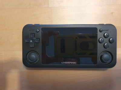 Anbernic RG351P Retro Gaming Handheld schwarz mit Tasche / ohne Spiele