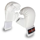 Karate training gloves white karate competition mitts white karate WKF style