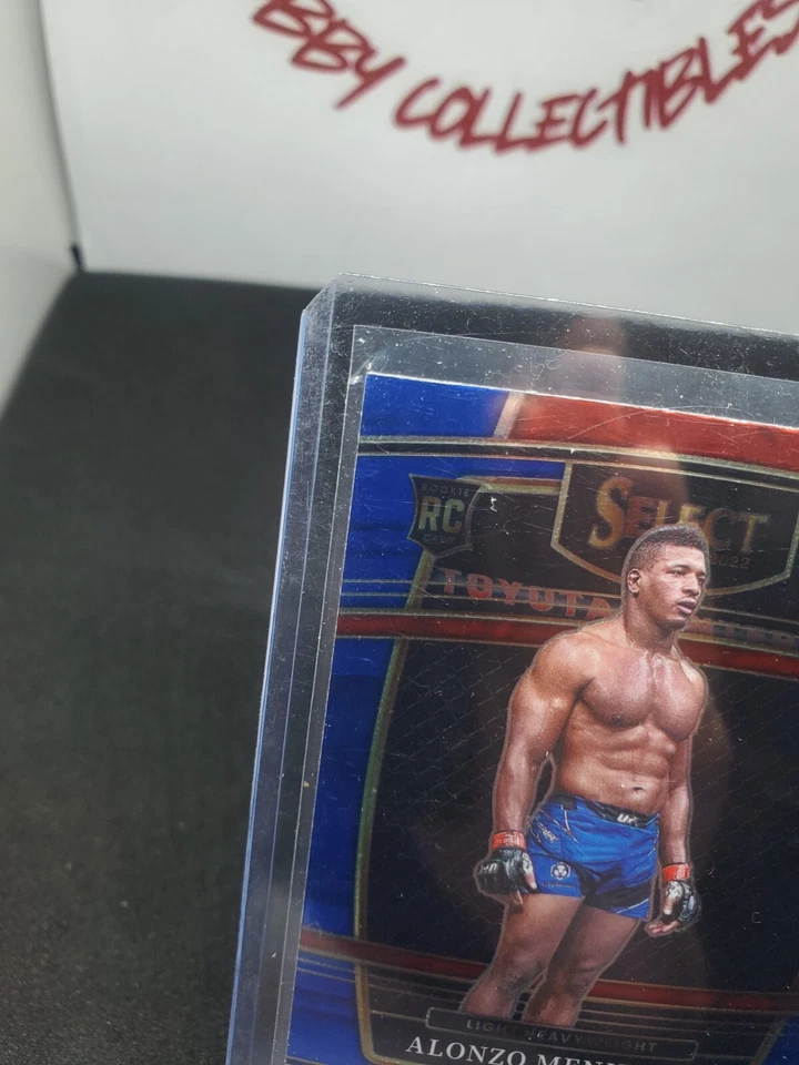 Retail BLUE Rookie Rc ALONZO MENIFIELD 2022 SELECT UFC  #4 - Image 4 of 4