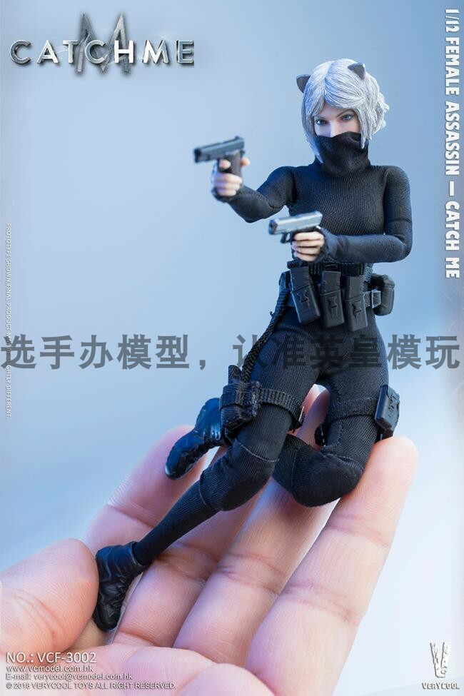 1/12 VERYCOOL Scale - Catch Me Female Assassin Catwoman- MINT
