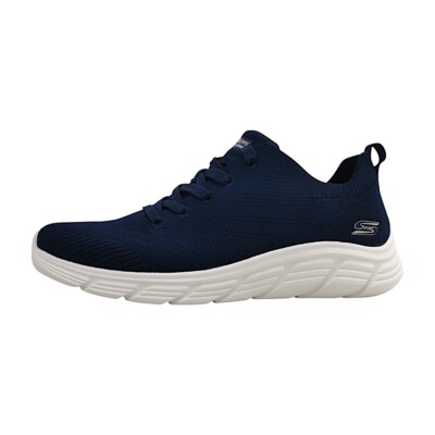 Skechers Bobs BFlex Lo-Graceful Sportschuhe Damen Laufschuh Blau Freizeit