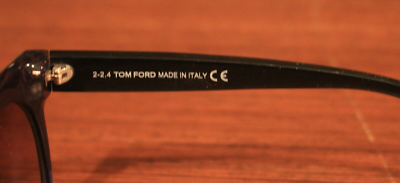 Tom Ford SASKIA Sunglasses Blue Violet Frame Smoke TF330 82B  display picture 1