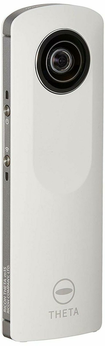 【新品未使用】RICOH THETA M15 WHITE Ricoh Theta m15 Spherical VR Digital Camera (White) 910700 B&H