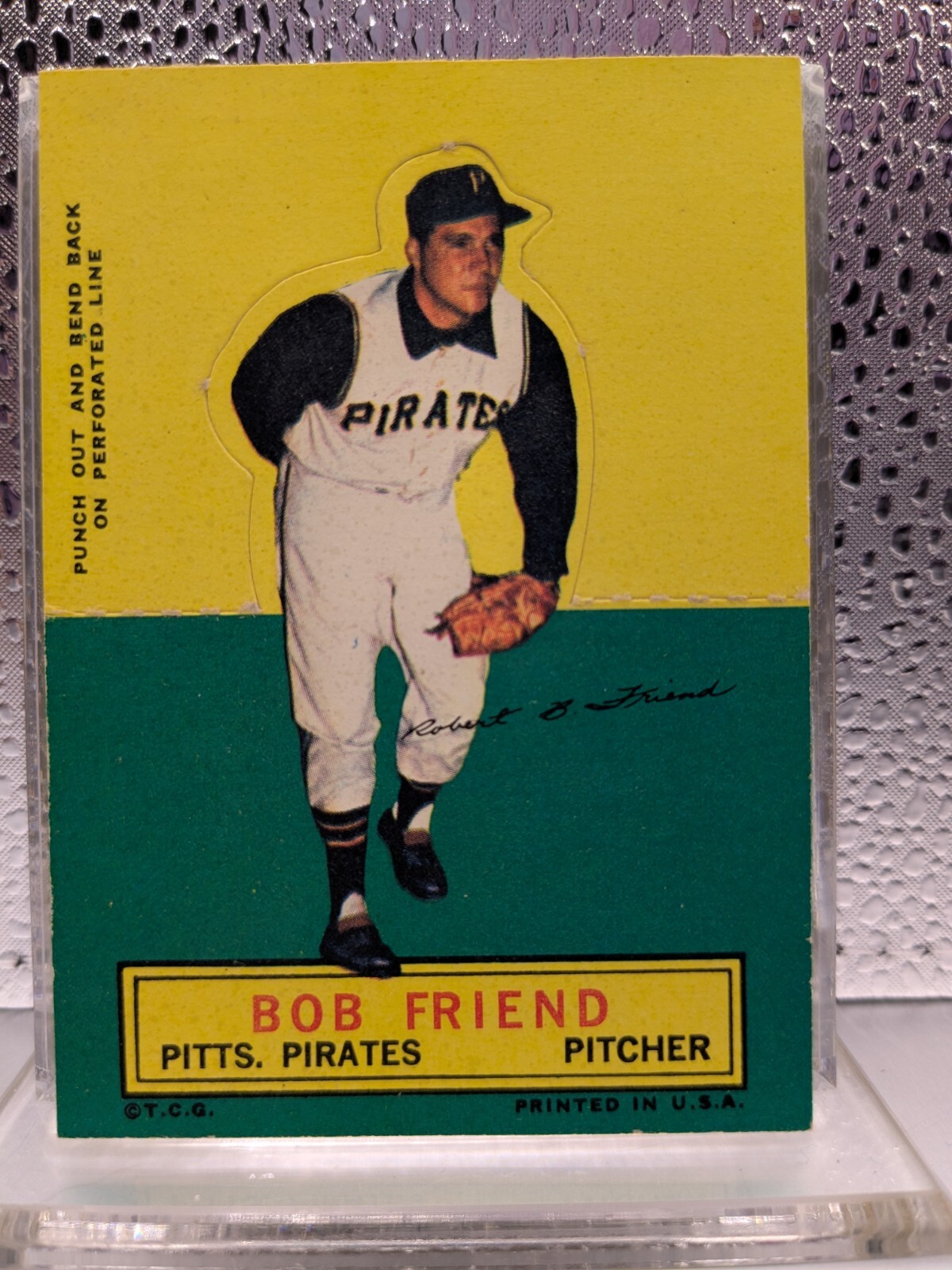 1964 Topps - Stand-Ups Bob Friend