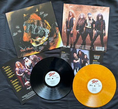 TUFF ''Fist First'' Vinyl Deluxe Remastered Edition 12'' LP - SIGNED!