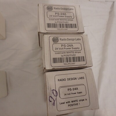 AC Adapter for RDL Radio Design Labs PS-24A Power Supply Cord Charger 24vdc OEM