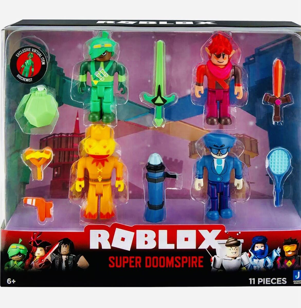 Roblox Mix & Match Super Doomspire Figure 4-Pack Set 