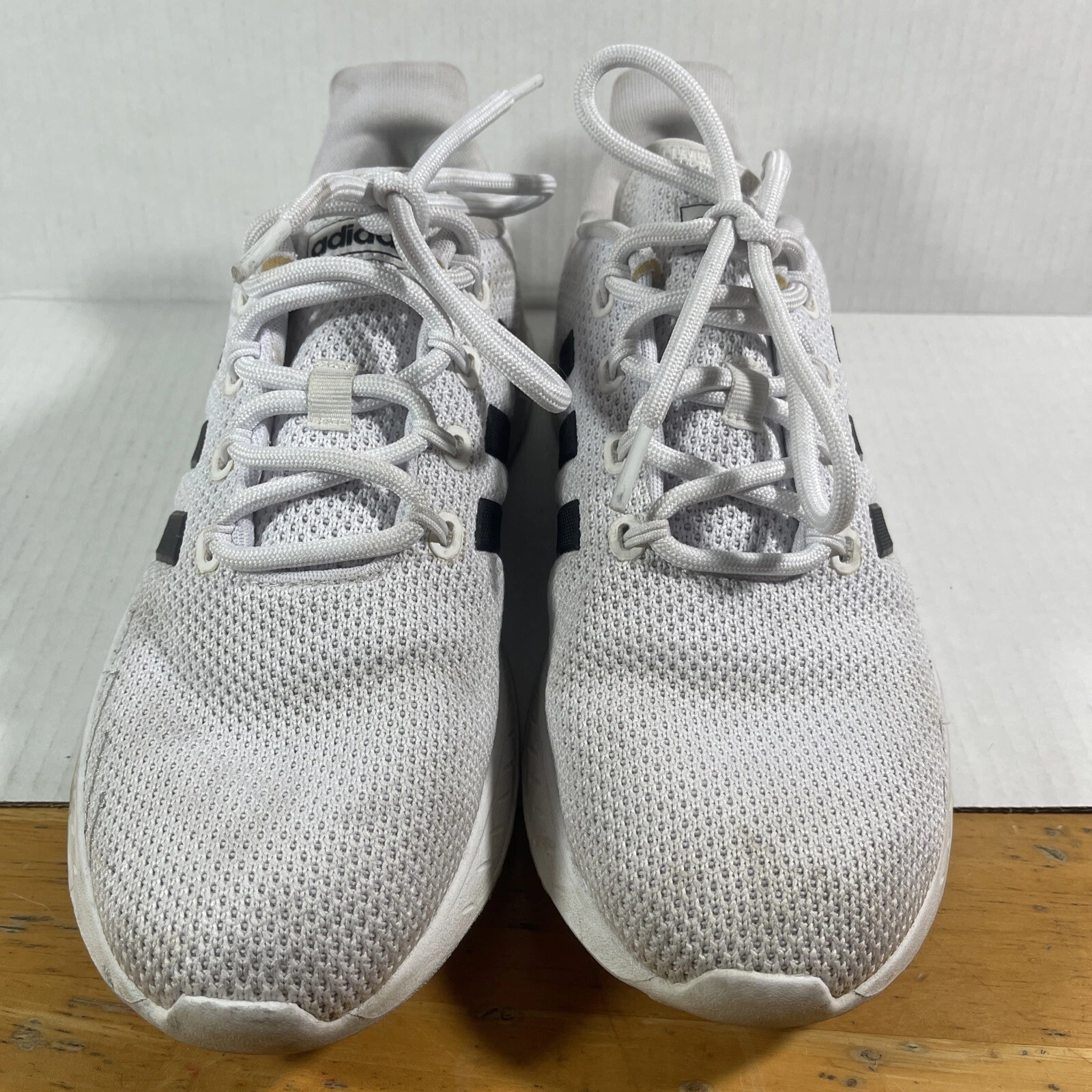 Adidas scarpa uomo 9 Questar Flow NCT running sneakers stringate FY9560 bianca usata in ottime condizioni